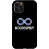 Neurodivergent Pride & Spectrum Aestheti Custodia per iPhone 11 Pro Neurospicy Infinity Loop | Autismo ADHD Umorismo - Glitch Art