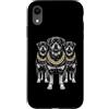 Cool 3 Hip Hop Trio Street Gold Chain Fu Custodia per iPhone XR Rottweiler Rottie Rap Old School Retro Streetwear anni '80 '90