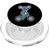 Cycling animal bike sport riding hobby t Koala con Bicicletta PopSockets PopGrip per MagSafe