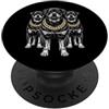 Cool 3 Hip Hop Trio Street Gold Chain Fu Rottweiler Rottie Rap Old School Retro Streetwear anni '80 '90 PopSockets PopGrip Adesivo