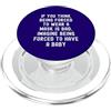 Funny Pro Choice Humor Divertente Pro Choice Femminista Femminismo Maschera Politica Umorismo PopSockets PopGrip per MagSafe