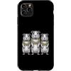 Cool 3 Hip Hop Trio Street Gold Chain Fu Custodia per iPhone 11 Pro Max Cavia Rap Old School Retro Streetwear 80s 90s Tre