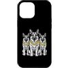 Cool 3 Hip Hop Trio Street Gold Chain Fu Custodia per iPhone 12 Pro Max Pastore Tedesco Rap Old School Retro Streetwear 80s 90s