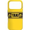 CAB DRIVER TAXI FUN COSTUME APPAREL Custodia per iPhone 17 Pro TAXI OFF DUTY SEGNO GIALLO TAXI CAB COSTUME