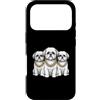 Cool 3 Hip Hop Trio Street Gold Chain Fu Custodia per iPhone 17 Pro Shih Tzu Dog Rap Old School Retro Streetwear anni '80 '90 Tre
