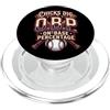 OBP Baseball Small Ball Chicks Dig O.B.P Baseball Sulla Percentuale Di Base PopSockets PopGrip per MagSafe