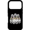 Cool 3 Hip Hop Trio Street Gold Chain Fu Custodia per iPhone 17 Pro Bradipo Rap Old School Retro Streetwear 80s 90s Tre