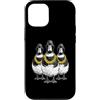 Cool 3 Hip Hop Trio Street Gold Chain Fu Custodia per iPhone 12/12 Pro Anatroccolo Anatroccolo Rap Old School Retro Streetwear 80s 90s