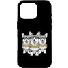 Cool 3 Hip Hop Trio Street Gold Chain Fu Custodia per iPhone 16 Pro Corgi Dog Rap Old School Retro Streetwear anni '80 '90 Tre