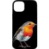 Robin Bird Outfit Custodia per iPhone 15 Plus Carino Robin Birds Look