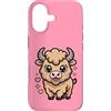 Great Family Designs Custodia per iPhone 17 Carino Kawaii Bison Cartoon per i bambini