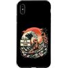 Mahjong Capybara Fun Custodia per iPhone XS Max Capybara Surfing Mahjong Time Tropical Beach Wave