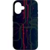 Computer Circuit Board Tech Graphic Nerd Custodia per iPhone 16 Intelligenza Artificiale Hardware Microchip Tech Appassionato