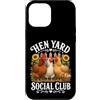 Jimbeels Custodia per iPhone 12 Pro Max Club Cortile Galline