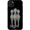 Cool 3 Hip Hop Trio Street Gold Chain Fu Custodia per iPhone 11 Pro Max Cavalluccio marino Rap Old School Retro Streetwear 80s 90s Tre