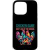 400 - 500 Adult Chicken Costume Funny Ap Custodia per iPhone 15 Pro Max Gioco di pollo Non guardare il pollo divertente scherzo costume