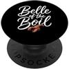 Mardi Gras Novelty Apparel Belle Of The Boil Crawfish - Pesci d'aragosto, da donna PopSockets PopGrip Adesivo