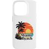 Miami Beach Florida Surfing Surf Ocean V Custodia per iPhone 14 Pro Miami Spiaggia