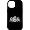 Cool 3 Hip Hop Trio Street Gold Chain Fu Custodia per iPhone 15 Coccodrillo Alligatore Rap Old School Retro Streetwear 80s 90s