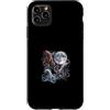 Octopus Octopuses Custodia per iPhone 11 Pro Max Tre Luna di Polpo