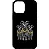 Cool 3 Hip Hop Trio Street Gold Chain Fu Custodia per iPhone 12 Pro Max Goat Rap Old School Retro Streetwear anni '80 '90 Tre