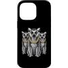 Cool 3 Hip Hop Trio Street Gold Chain Fu Custodia per iPhone 14 Pro Max Lemur Anello Coda Rap Old School Retro Streetwear 80s 90s