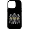 Cool 3 Hip Hop Trio Street Gold Chain Fu Custodia per iPhone 15 Pro Max Irish Setter Dog Rap Old School Retro Streetwear anni '80 '90