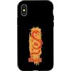 dragon earth branch zodiac sign animal C Custodia per iPhone X/XS Drago, elemento, animale, segno, mento, oroscopo