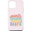 Mini Me Sayings Custodia per iPhone 12 Pro Max Mama Costoso Piccolo Bestie Bambini Floreale Umorismo