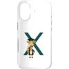 Timowo Studio Custodia per iPhone 17 Giraffa Diploma Lettera X Alfabeto Animale