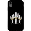 Cool 3 Hip Hop Trio Street Gold Chain Fu Custodia per iPhone XR Cactus Dessert Rap Old School Retro Streetwear 80s 90s Tre