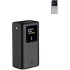 yystao Custodia per CUKTECH 10 Mini Power Bank 10000 mAh 55 W, custodia protettiva in silicone - lavabile più volte, antigraffio, antigoccia, colore nero