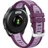ANBEST Cinturino per Garmin Vivoactive 5/Vivoactive 3/Forerunner 245/165/645 Cinturino-20mm, Cinturino di Ricambio in Silicone per Garmin Venu/Venu 2 Plus/Venu SQ 2 Braccialetto