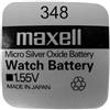 Maxell 348 - SR421 (1.55V) - 1 pila di ossido d'argento