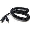 Drut Jack Stereo da 3 m da 3,5 mm a Presa da 3,5 mm per Cuffie, Altoparlante, Cavo a Spirale di prolunga Hi-Fi da 10 Piedi