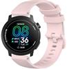 GIOPUEY 22mm Cinturini Compatibile con COROS Pace PRO/Pace 3/Apex PRO/2 Pro/46MM, Morbido Silicone Cinturino [Resistente all'Usura] [Traspirante] - Pink