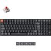 Keychron K4 QMK Tastiera Meccanica 96% ISO-ES, Wireless e cablato, Interruttori Super Rete, Tasti PBT Sublimati Stile Cherry, Retroilluminazione Bianca per Mac e Windows - Versione 3