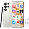 BLKE S Smartphone HD da 6,8 Pollici con Penna, Telefono Grande Schermo 4G Sbloccato, Riconoscimento facciale/Doppia Scheda SIM/3800 mAh, Telefono Ultra-Sottile Auricolare Bluetooth Incluso