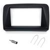 Sound Way Sound-way Kit Montaggio Autoradio, Mascherina 2 DIN, Adattatore Antenna, Chavi di Smontaggio compatibile con Fiat Croma