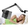 heuchaey Supporto tablet da letto, Supporto Cellulare a Collo di Cigno girevole 360°, supporto letto iPad Pro 12.9 Air Mini,Braccio Lungo Regolabile Flessibile Supporto Telefono,lunghezza supporto regolabile