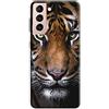 Mixroom - Cover Custodia Back case In TPU Silicone Morbido Per Samsung Galaxy S21 Plus Fantasia Tigre H124