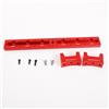 Generico Telescope accessories, Guida in metallo for telescopio con piastra a coda di rondine lunga 335 mm, compatibile con Celestron 8SE/C8/C8HD,planetary imaging(Red)