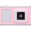 AKLOSIPY Fotocamera Vlog da 48 MP con Schermo IPS da 2,4 Pollici, Videocamera Anteriore Posteriore per i Viaggi Quotidiani, Luce di Riempimento a LED, Messa a Fuoco AI (rosa)