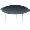 Rosenstein & Söhne braciere: Griglia in ghisa Smaltata, Ø 45 cm (Ciotola per griglia a Fuoco, Piastra Rotonda in ghisa, Barbecue)