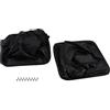 Molloparts AM122416 AM101602 Set di 2 sacchi per erba compatibili con trattori John Deere Sabre 1338G 1538H 1546G 1638HS D100 D105 D110 D120 D125 D130 D140 D150 D155 Compatibile con Kawasaki Engine