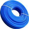 DY.2ten Filo per Tagliabordi e Decespugliatori, 2,4 mm x 100 m, in Nylon Blu, Linea Tagliaerba Strimmer Linee per Un Taglio Preciso e Professionale - per Parco, Giardino, Cortile, Camp.
