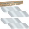 V2Aox Bordura Recinzione Aiuola Metallo Galvanizzato 5m 10m 15m 20m 25m 30m 40m 50m 14 cm Alto, Lunghezza:20 m