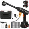 Nastopee Rondella ad alta pressione con ugello multiplo tubo e batterie pressure washer pistola ad acqua