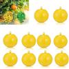 XZHDNLY Trappole Per Mosche Della Frutta Da Appendere, 10 Pezzi Trappola Adesiva A Sfera Per Insetti Volanti, Riutilizzabile E Impermeabile, Per Giardino Frutteto Serra Cucina Fattoria (Giallo)