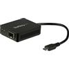 StarTech.com Adattatore di rete USB-C a Fibre ottiche - Convertitore SFP con slot aperto [US1GC30SFP]